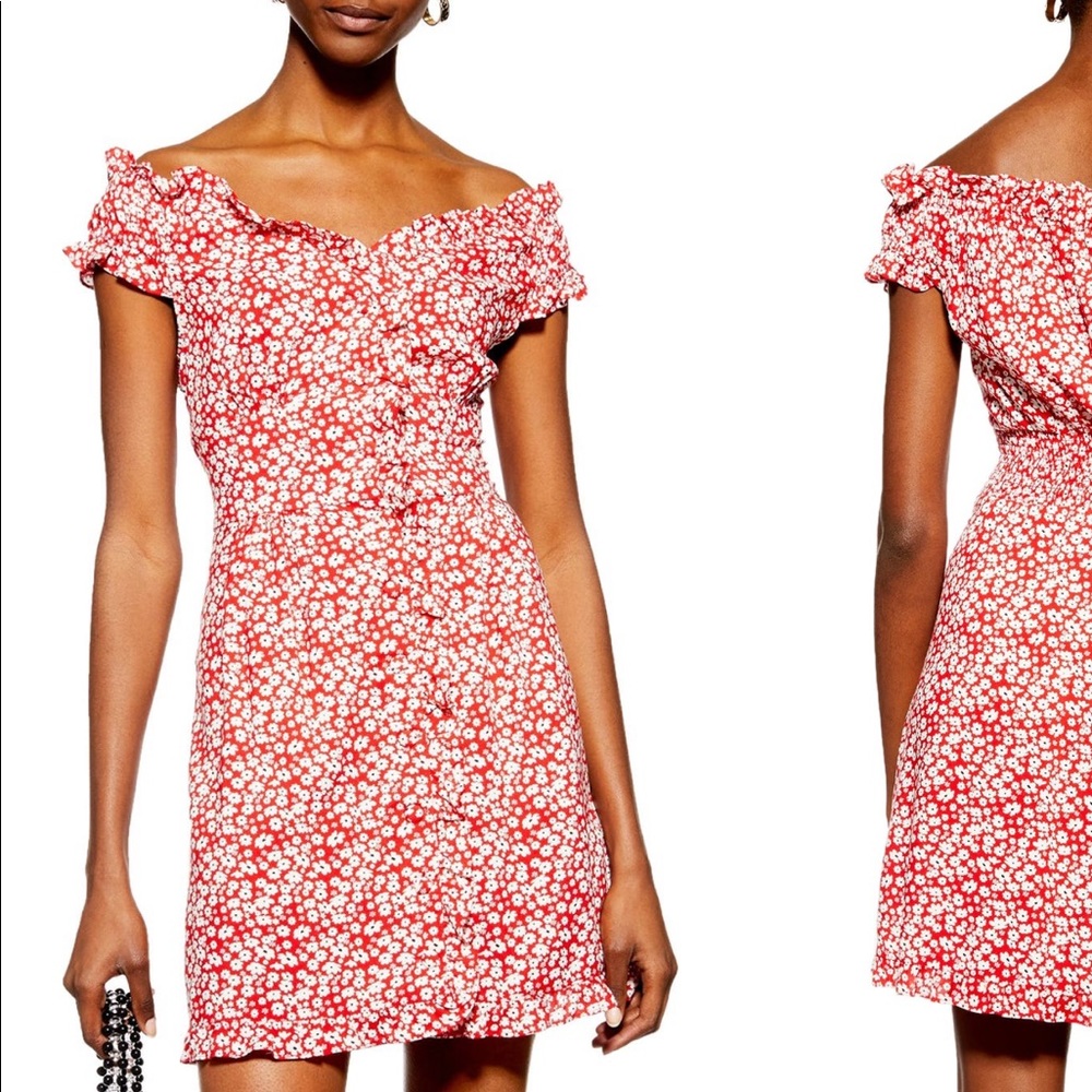 Topshop mini dress size 6
